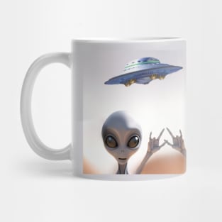 ALIENS LOVE YOU Mug